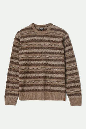 maglioni brixton MIDNIGHT CREW SWEATER