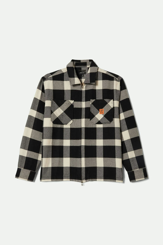 brixton Union Zip Flannel foto 1