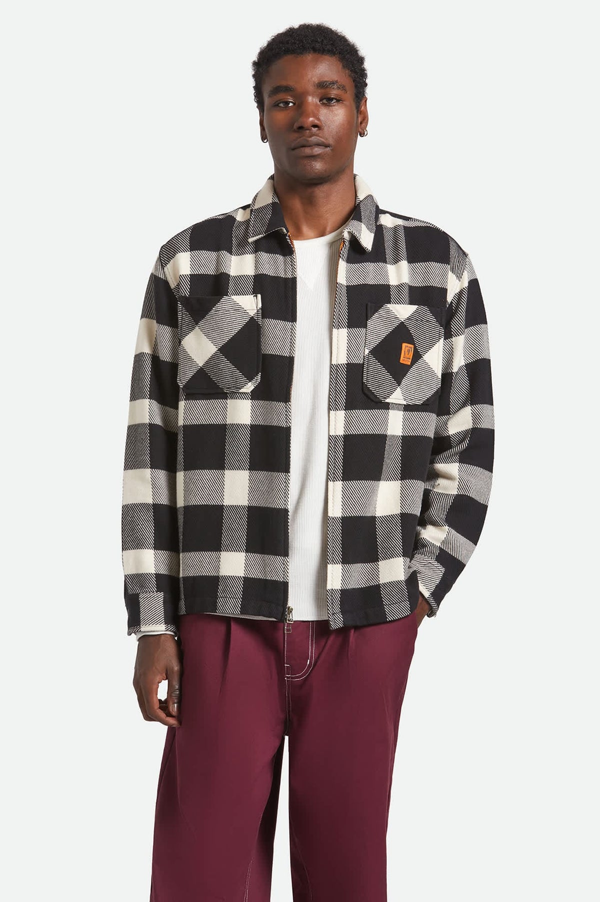 brixton Union Zip Flannel