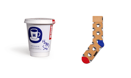 happy socks 1 Pack Coffee Cup Gift Set foto 1