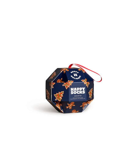 calze happy socks 1 PACK GINGERBREAD COOKIES SOCKS GIFT BOX