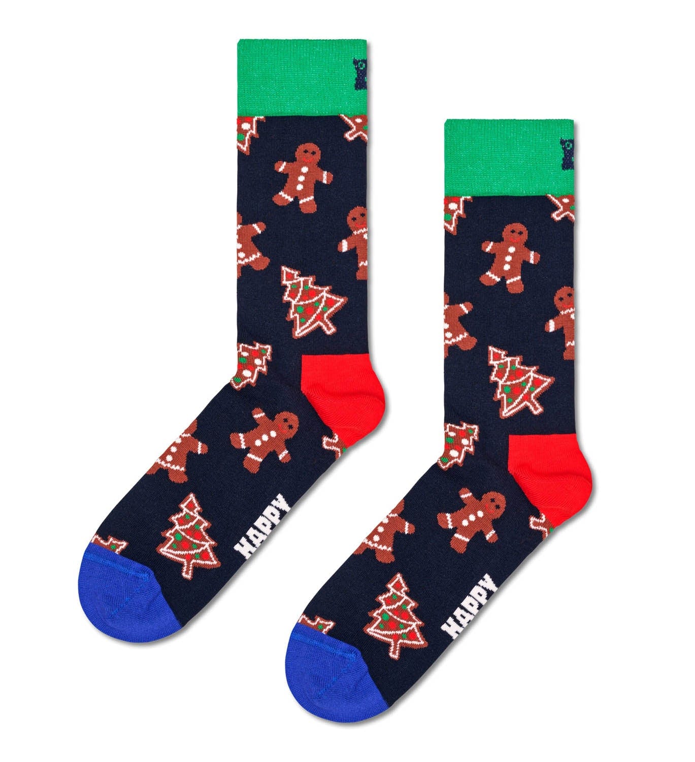 happy socks calze 1 PACK GINGERBREAD COOKIES SOCKS GIFT BOX