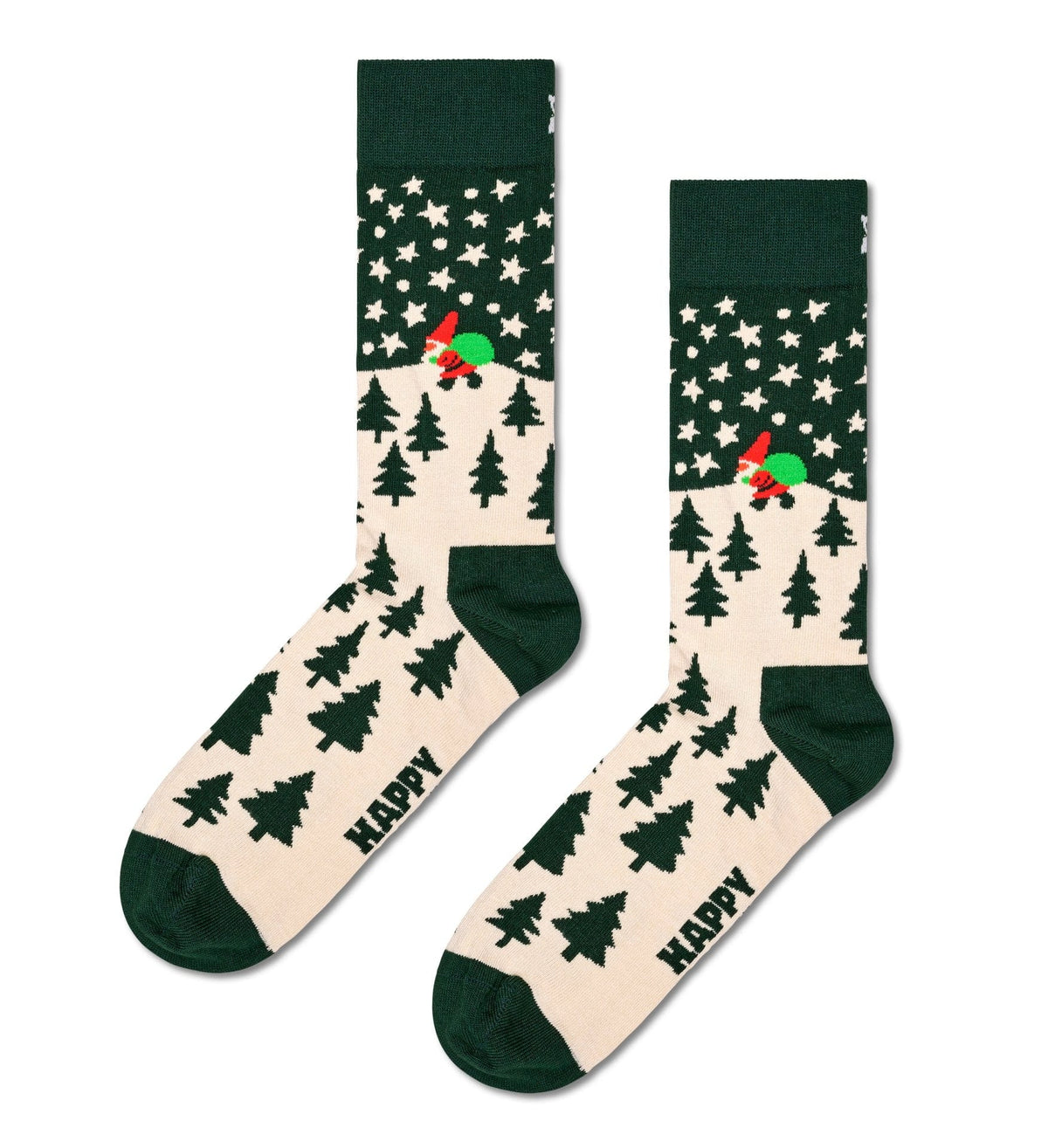 happy socks calze 1 Pack Snow Globe Sock Gift Set