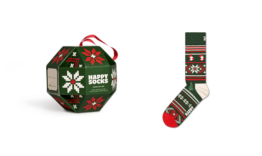 happy socks 1 Pack Snowflake Gift Set foto 3