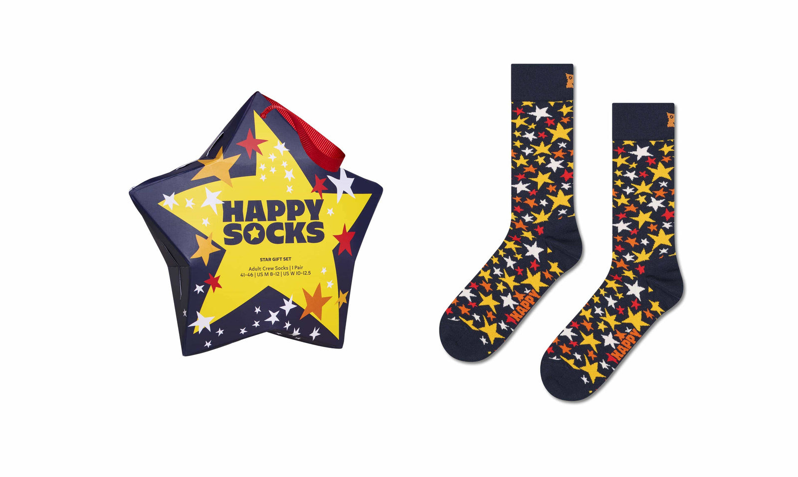 happy socks calze 1 Pack Star Cluster Sock Gift Set