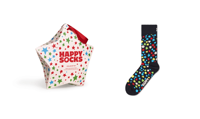 calze happy socks 1 PACK STELLAR GIFT SET