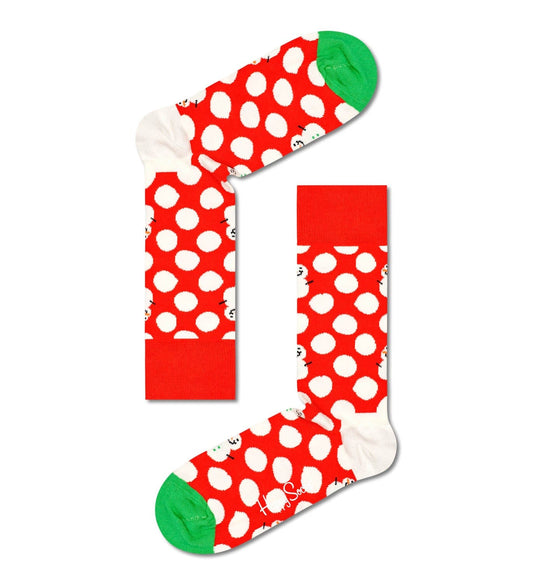 happy socks 2-PACK BIG DOT SNOWMAN GIFT SET foto 2