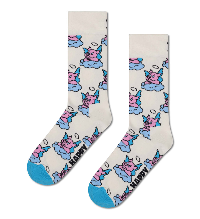 happy socks calze 2 Pack Good Bad Pig Socks Gift Set