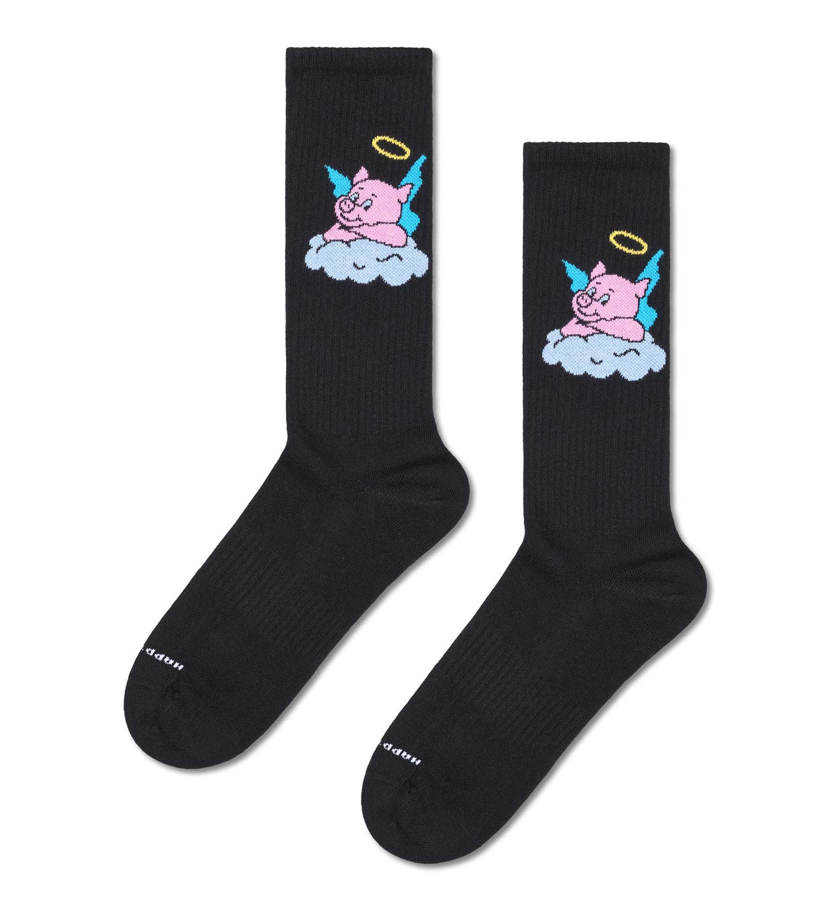 happy socks calze 2 Pack Good Pig Sneaker Socks
