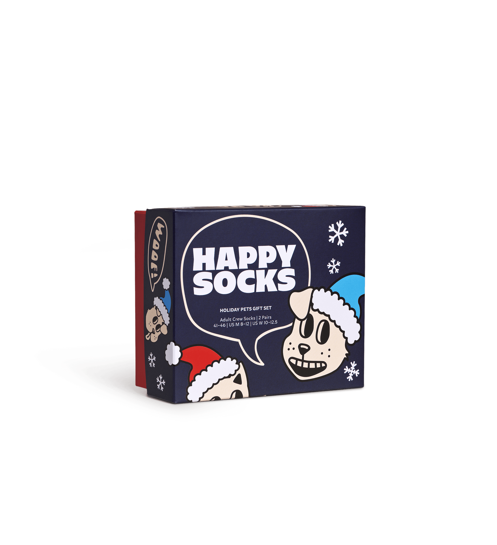 happy socks calze 2 Pack Holiday Cat Dog Gift Set