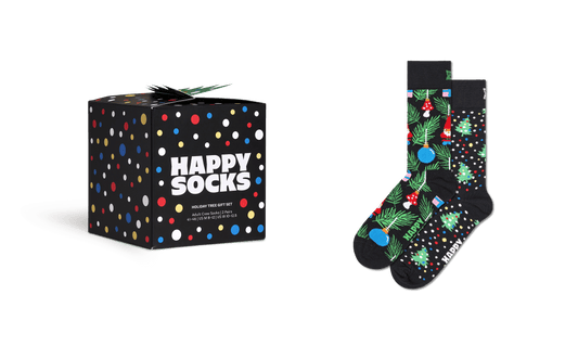 happy socks 2 Pack Holiday Tree Gift Set foto 4