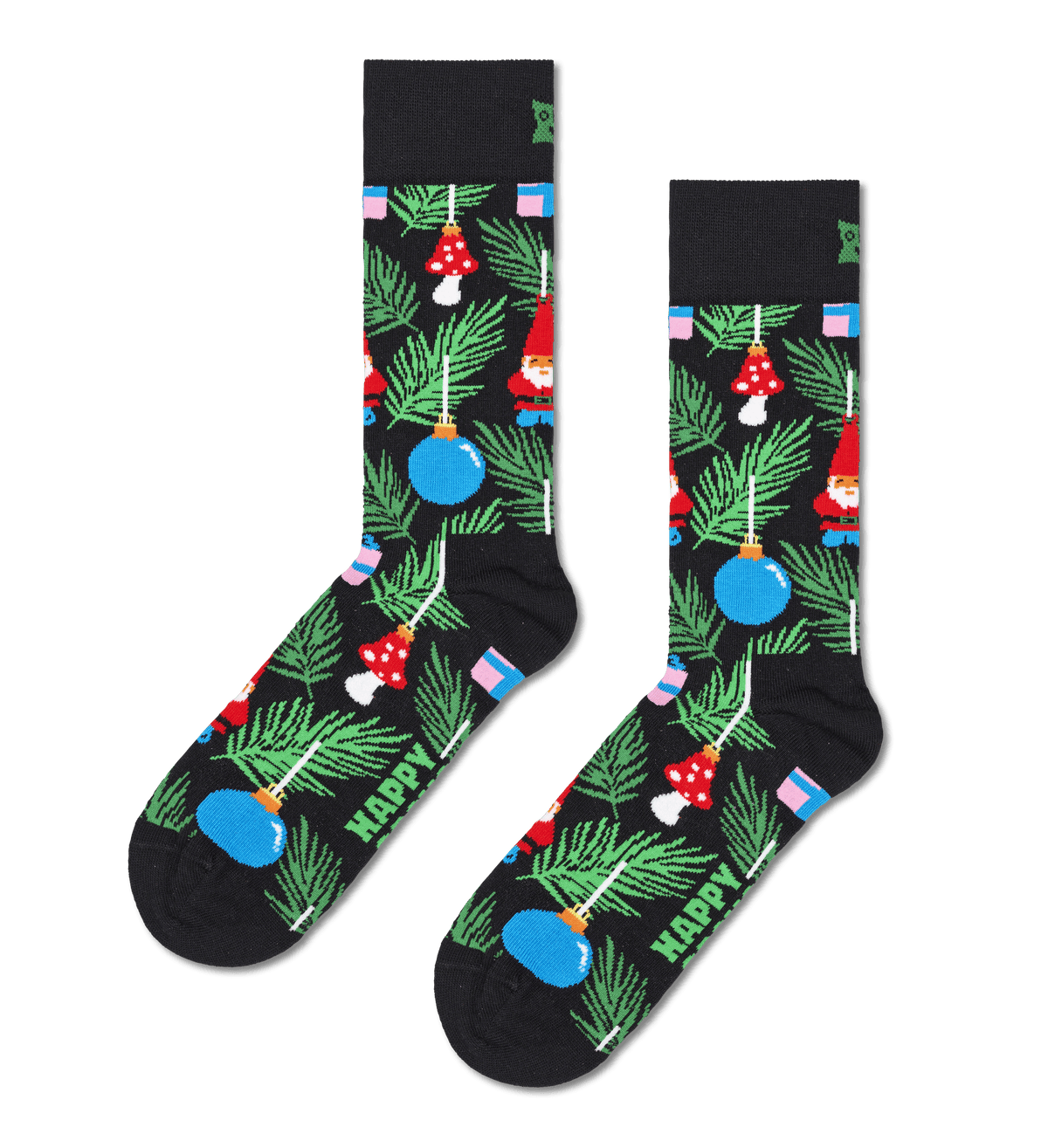 happy socks calze 2 Pack Holiday Tree Gift Set