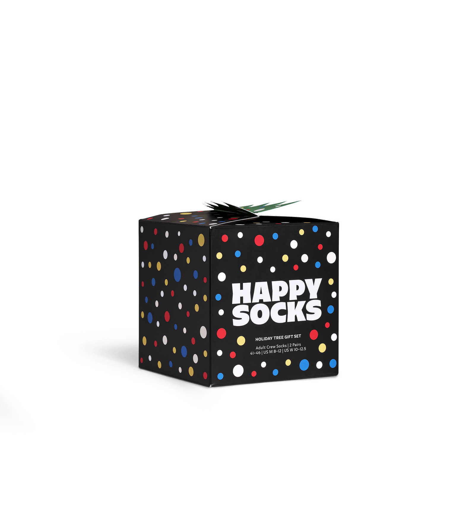 happy socks calze 2 Pack Holiday Tree Gift Set