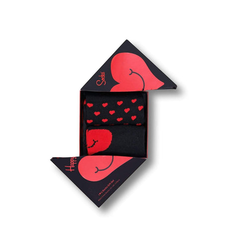 calze happy socks 2 PACK I HEART YOU SOCKS GIFT SET