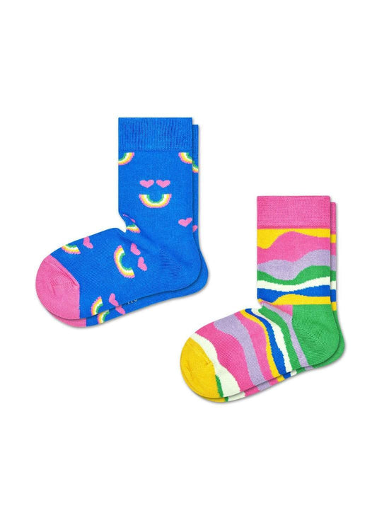 happy socks 2-Pack Kids Rainbow Smile Sock 6300 foto 1