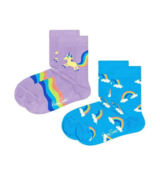 happy socks 2-Pack Kids Unicorn & Rainbow Socks 5000 foto 1