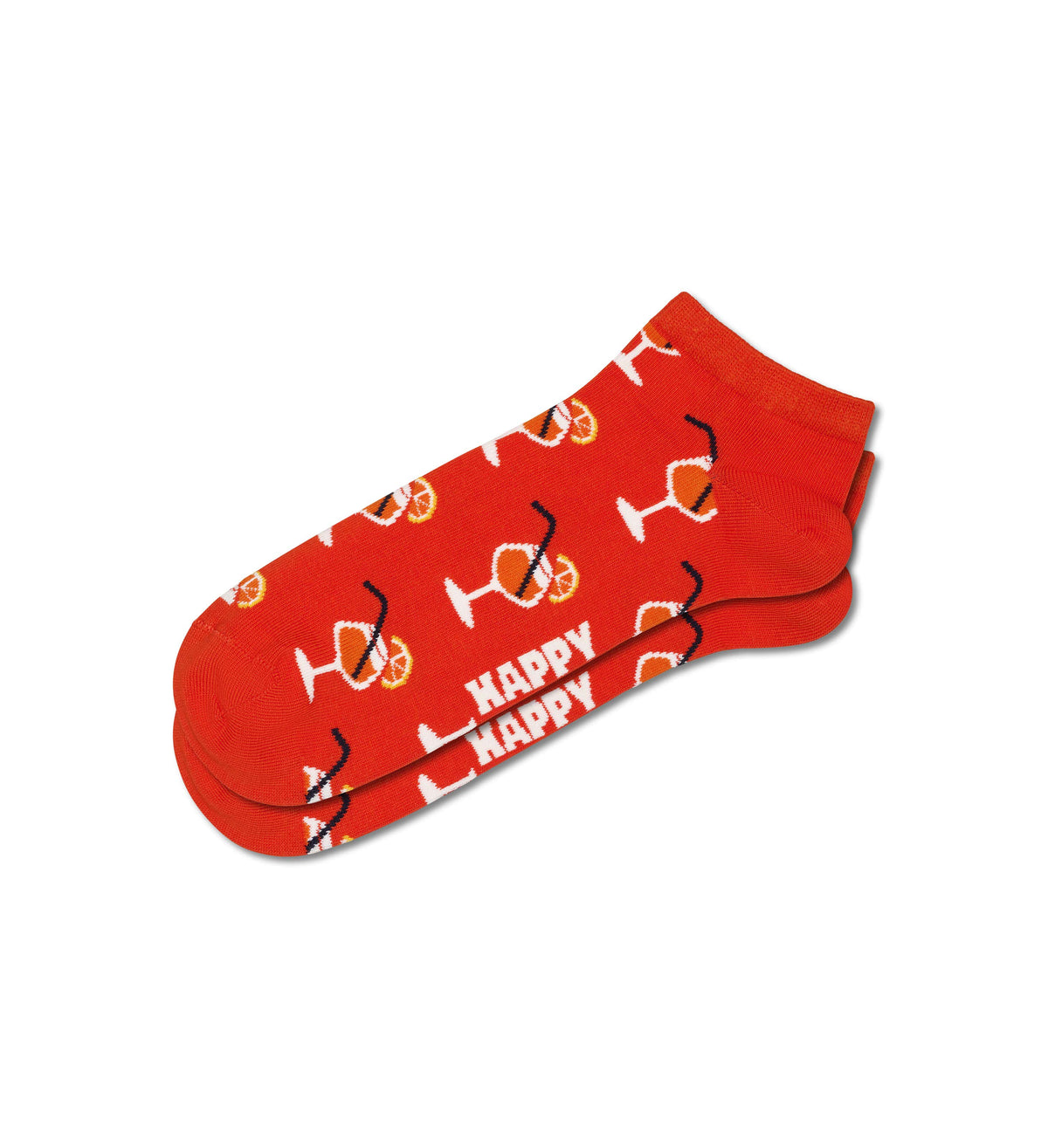 happy socks calze 2 Pack Orange Spritz Lemon Low Socks