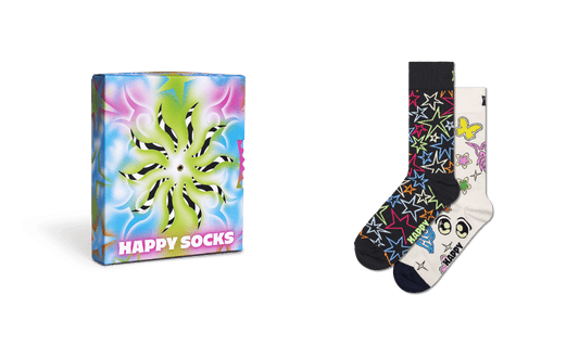 happy socks 2 Pack Spinning Wheel Gift Set foto 7