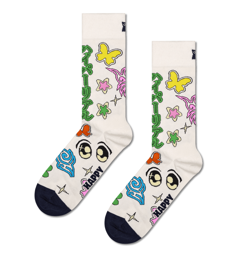happy socks calze 2 Pack Spinning Wheel Gift Set