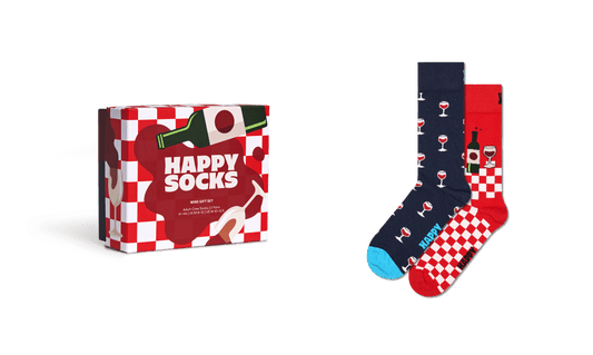 happy socks 2 Pack Wine Gift Set foto 5