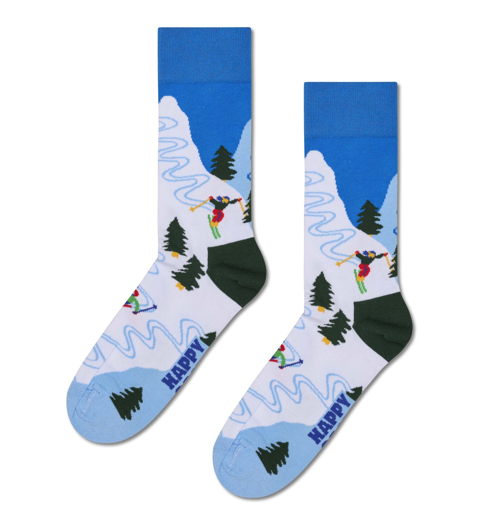 happy socks calze 2 Pack Winter Sports Socks Gift Set