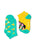 calze happy socks 2-PCK KIDS MONKEY & BANANA LOW SOCKS