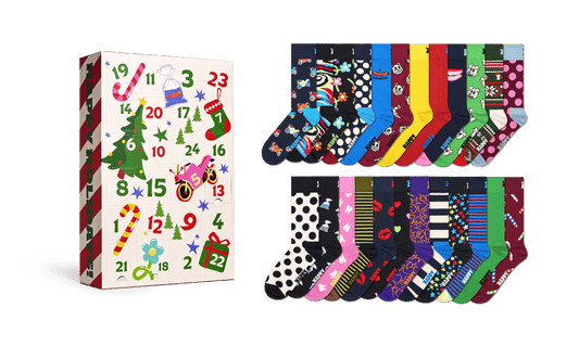 happy socks 24 Pack Advent Calendar Gift Set foto 2