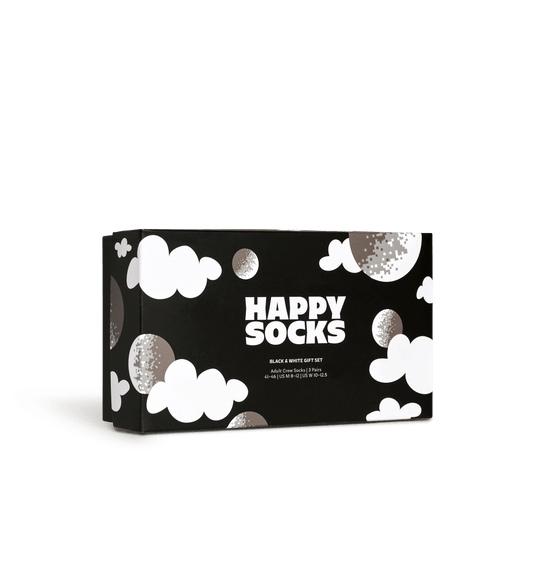 happy socks 3 PACK BLACK AND WHITE SOCKS GIFT SET foto 1