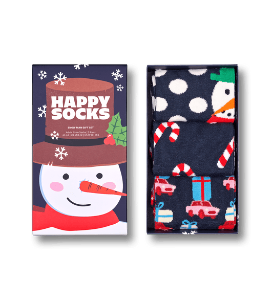 happy socks 3 Pack Holiday Navy Gift Set foto 1