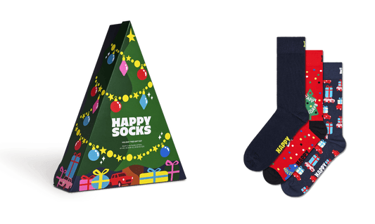 happy socks 3 Pack Holiday Tree Gift Set foto 5