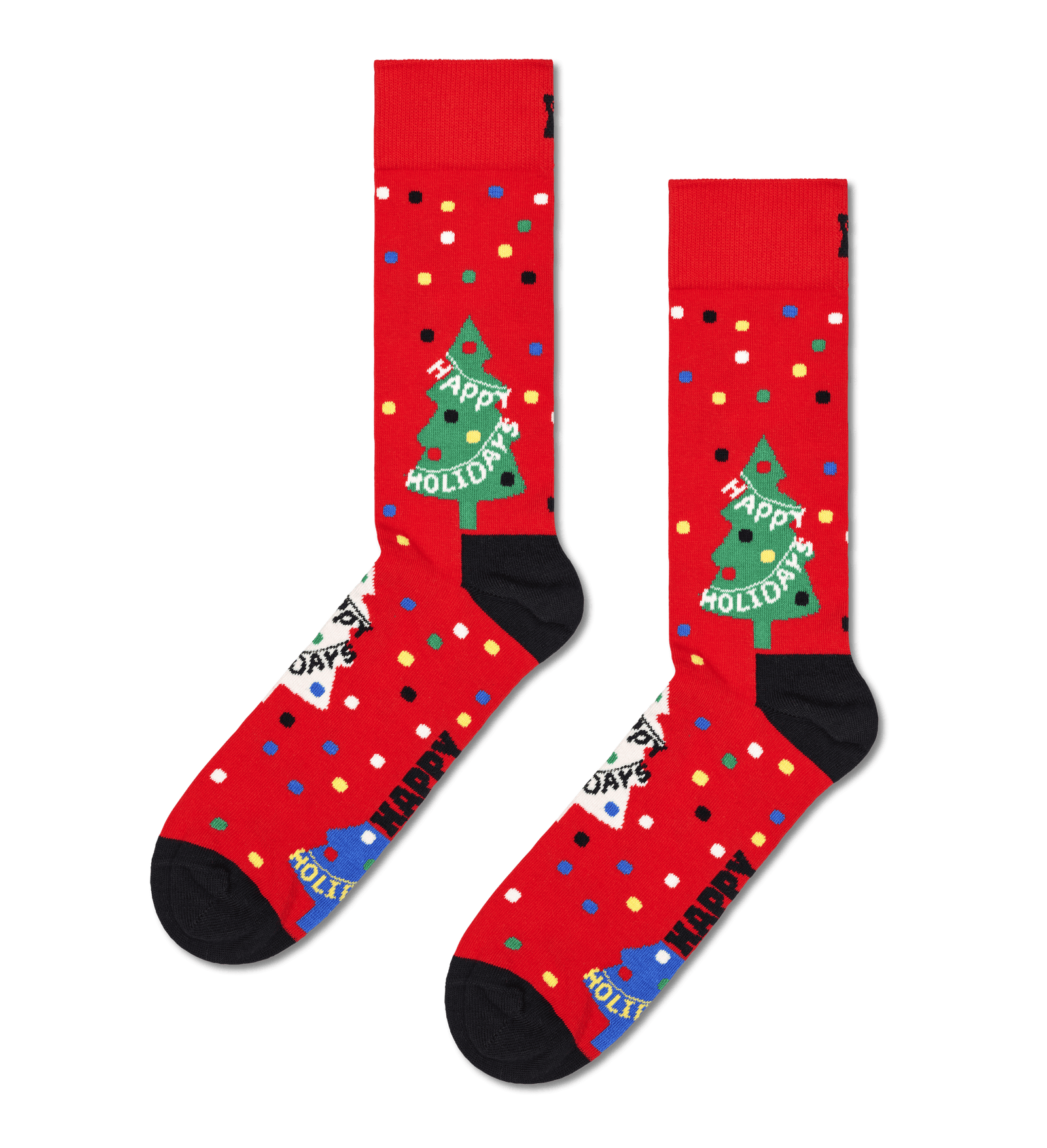 happy socks calze 3 Pack Holiday Tree Gift Set