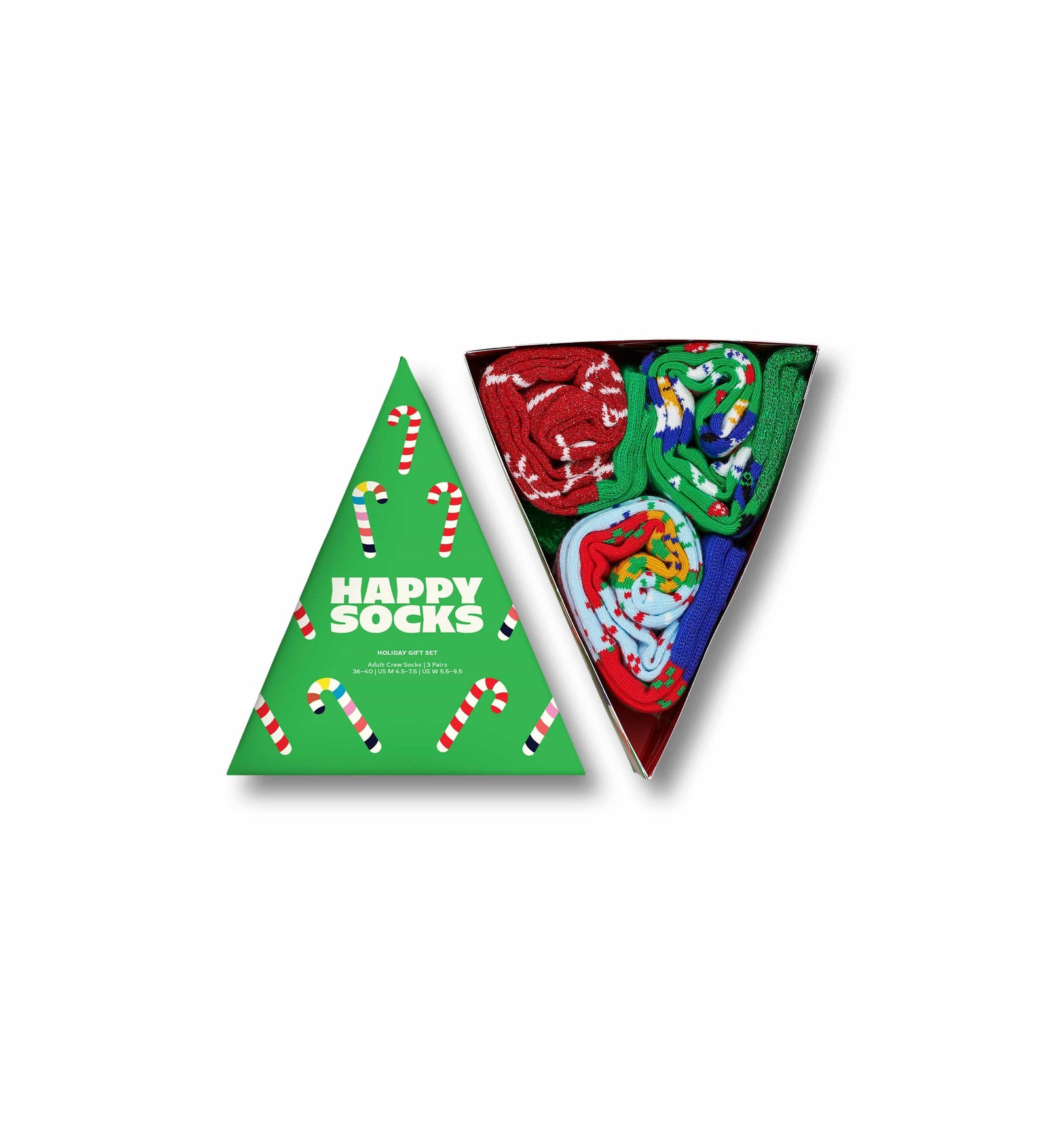 happy socks calze 3 Pack Holiday Tree Gift Set