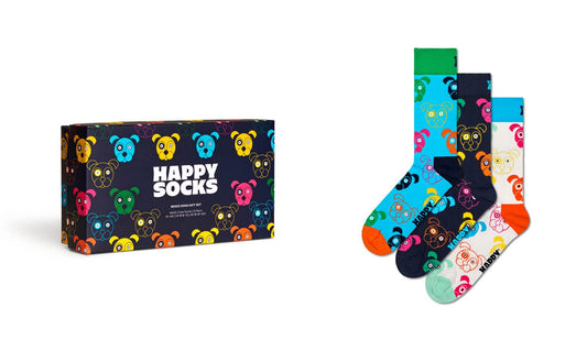 happy socks 3 PACK MIXED DOG SOCKS GIFT SET foto 1