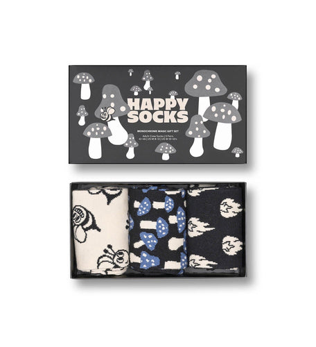 calze happy socks 3 PACK MONOCHROME MAGIC SOCKS GIFT SET