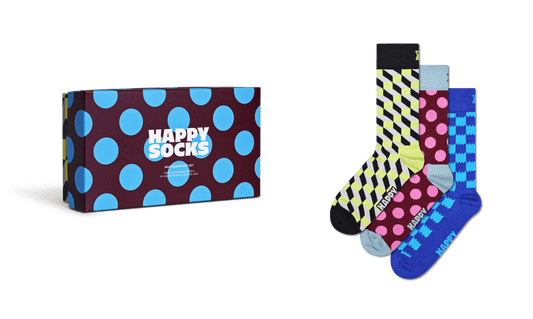 happy socks 3 Pack Multicolor Gift Set foto 6