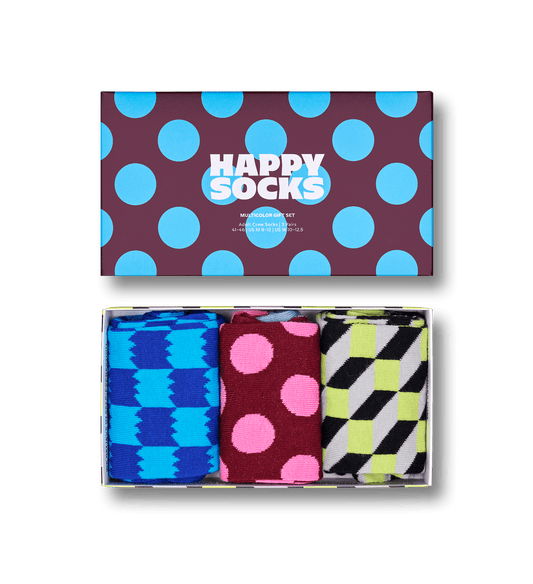 happy socks 3 Pack Multicolor Gift Set foto 1