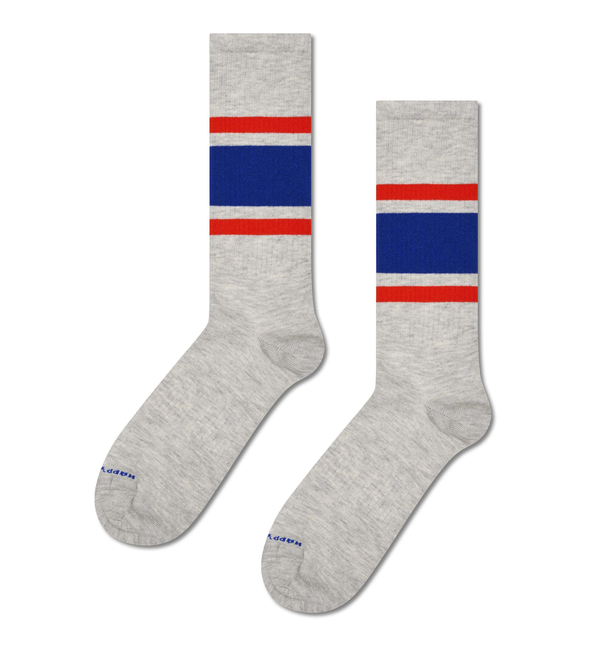 happy socks calze 3 Pack Simple Stripe Sneaker Socks