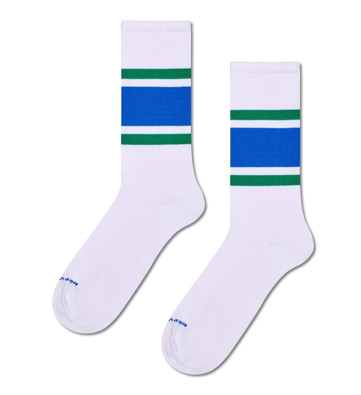happy socks calze 3 Pack Simple Stripe Sneaker Socks