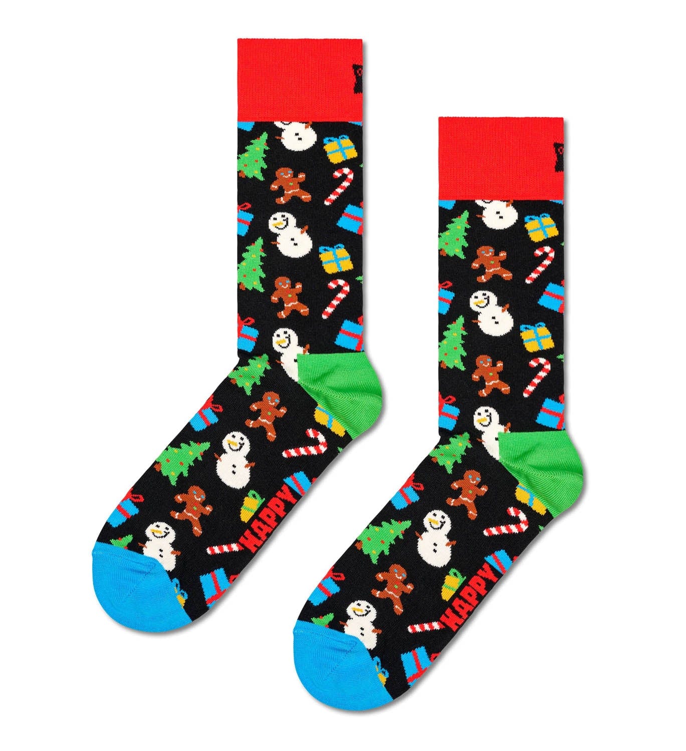 happy socks calze 4 PACK GINGERBREAD HOUSE SOCKS GIFT SET