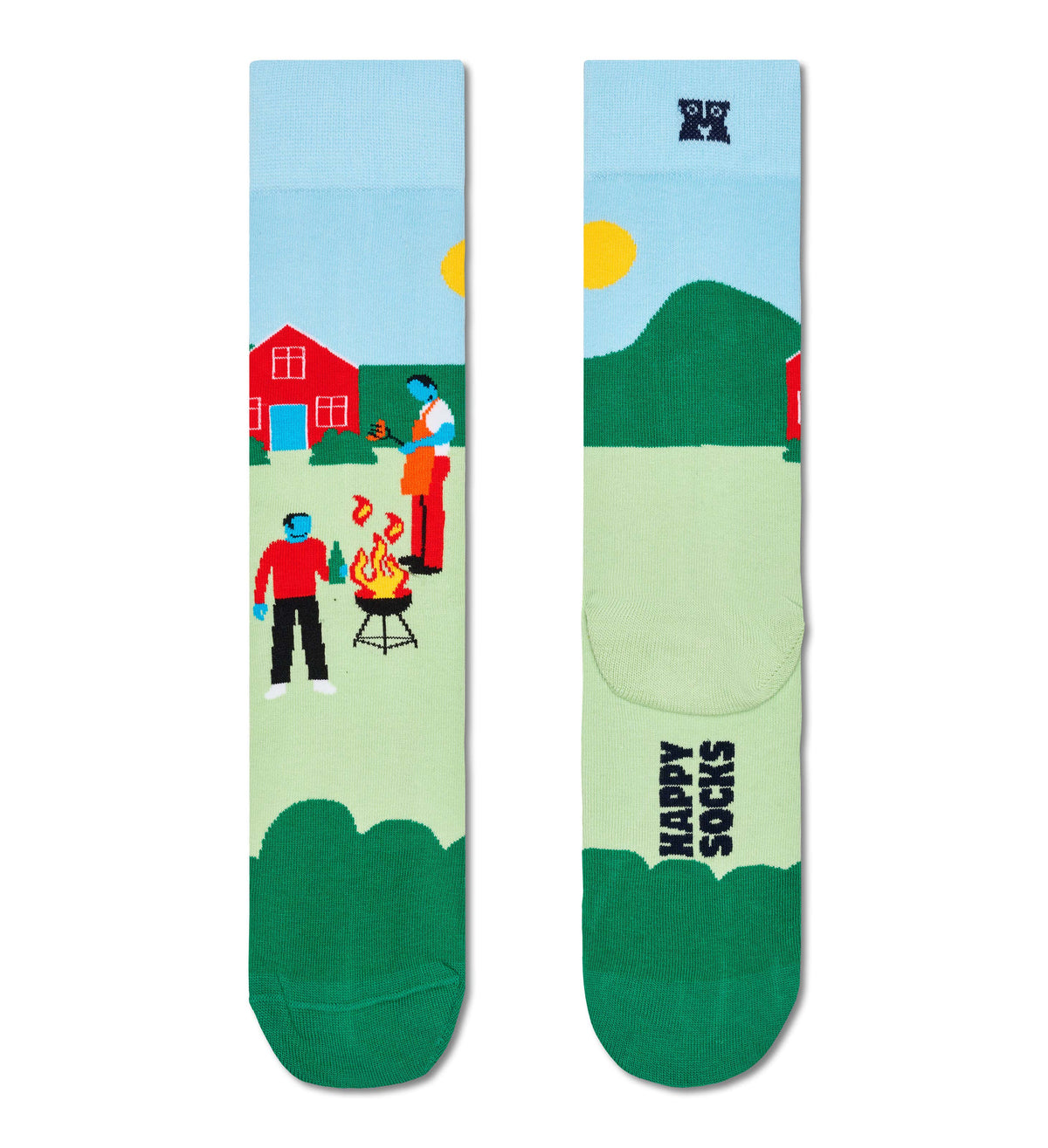happy socks calze Bbq Sock