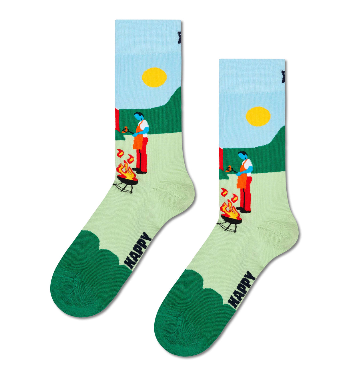 happy socks calze Bbq Sock