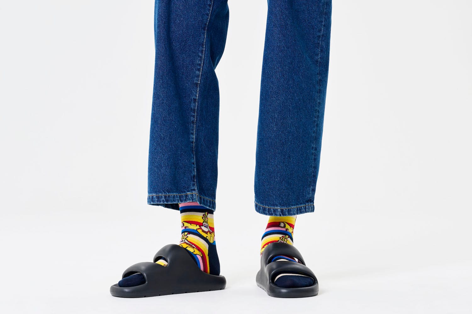 happy socks calze Beatles All On Board Sock