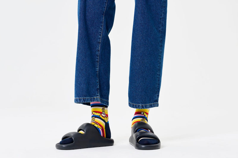 happy socks calze Beatles All On Board Sock