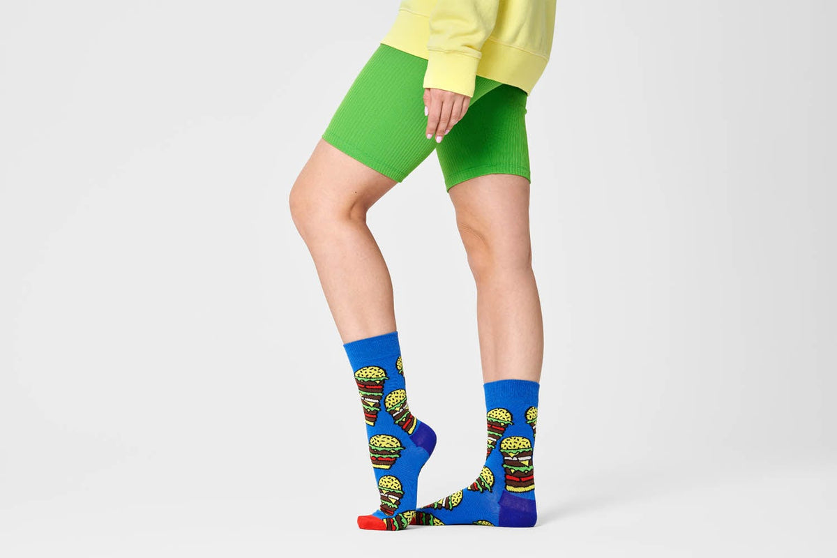 happy socks calze BURGER SOCK