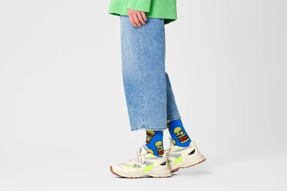 happy socks calze BURGER SOCK