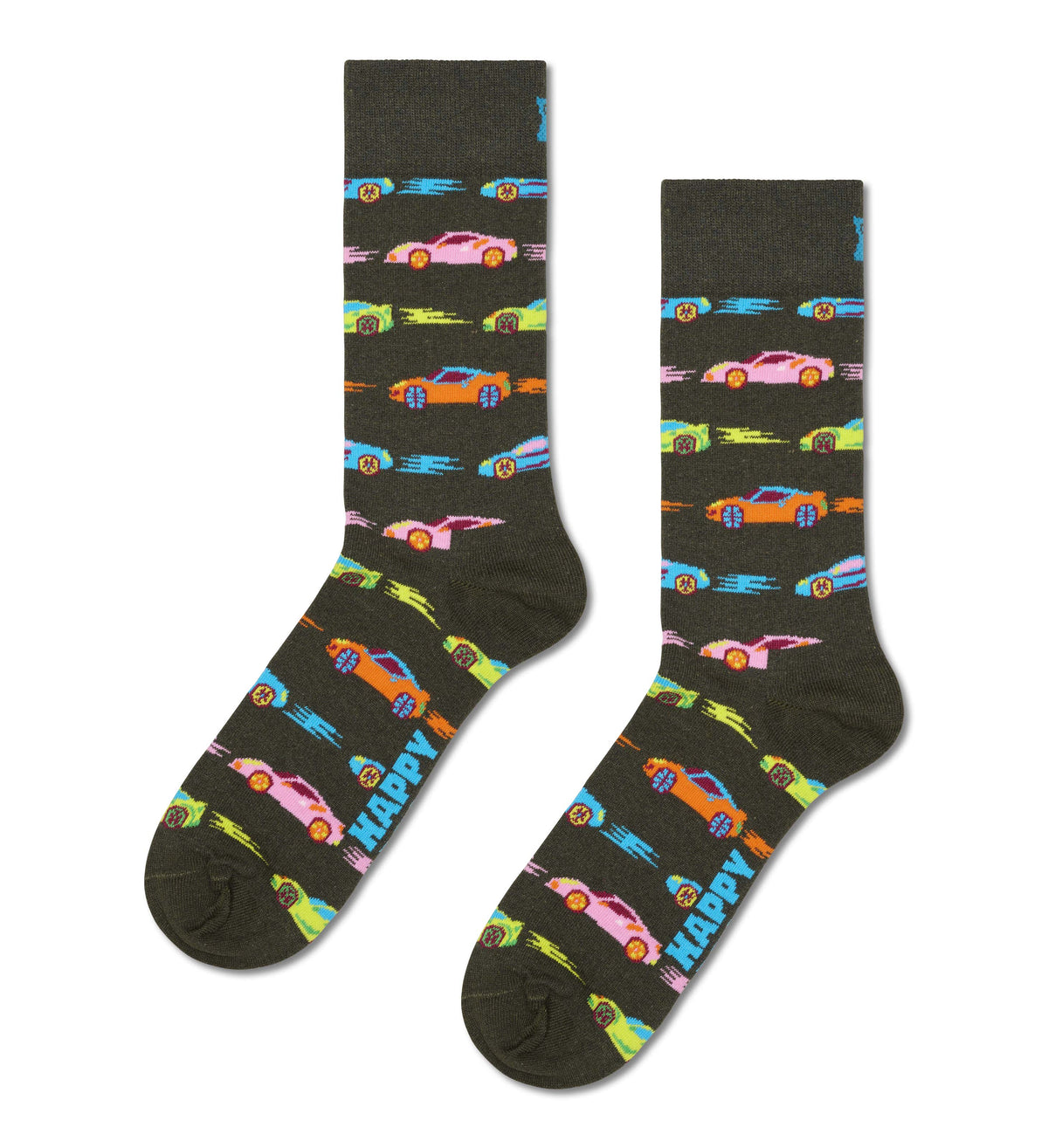 happy socks calze Car Stripe Sock