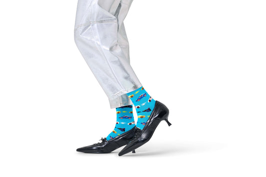 happy socks Calza a Strisce per Auto foto 2