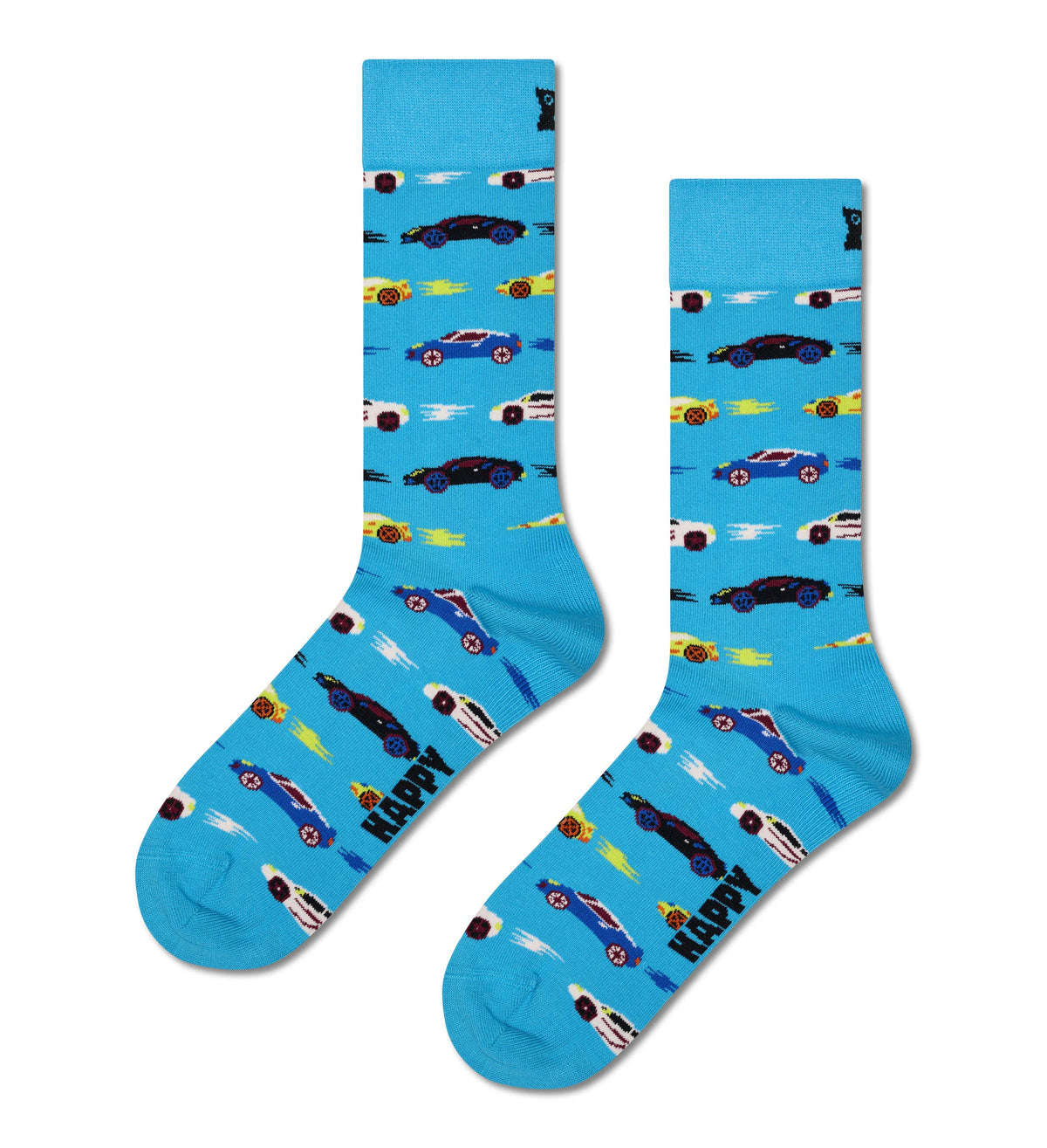 happy socks calze Car Stripe Sock