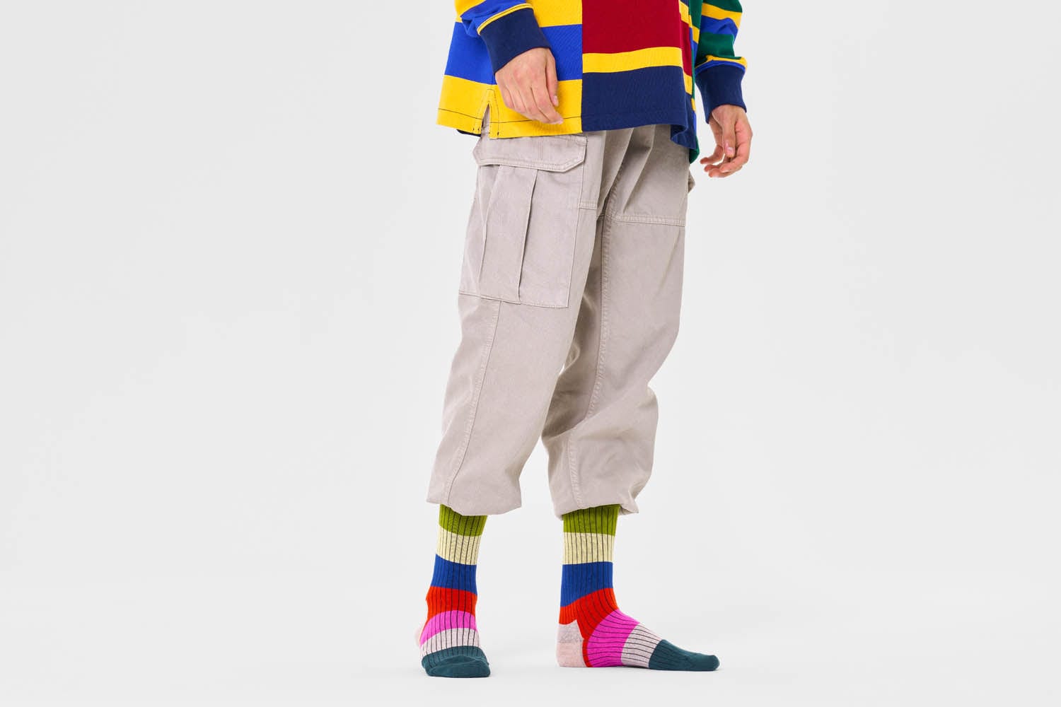 happy socks calze CHUNKY STRIPE SOCK