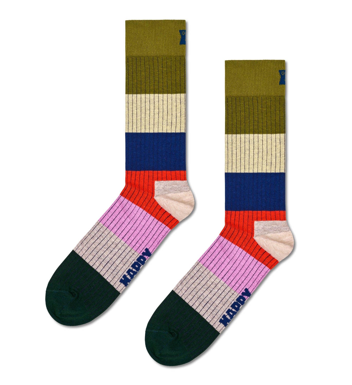 happy socks calze CHUNKY STRIPE SOCK